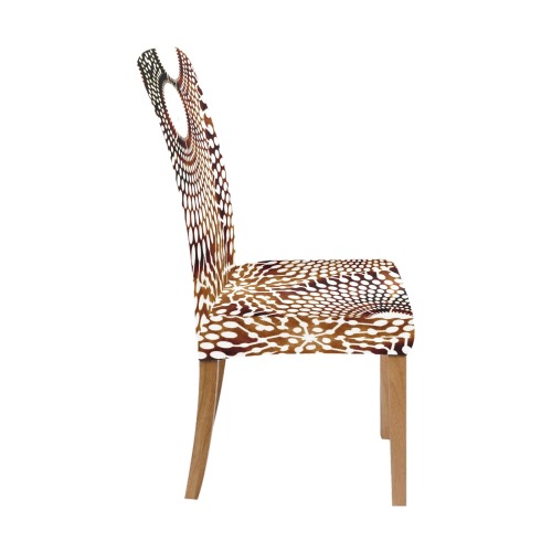 AFRICAN PRINT PATTERN 4 Removable Dining Chair Cover