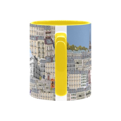 paris Custom Inner Color Mug (11oz)