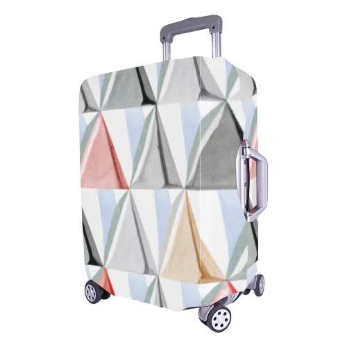 Diamond Geometric Pattern Luggage Cover/Large 26"-28"