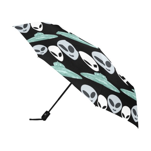 Alien and UFO Anti-UV Auto-Foldable Umbrella (U09)