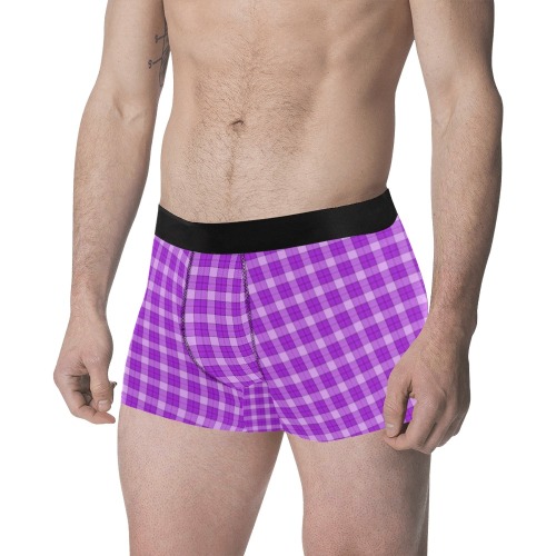 Purple Plaid Tartan 3
