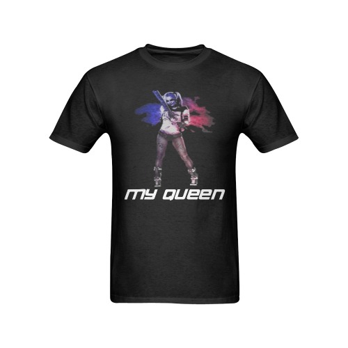 Harley Queen T Shirt Men's T-Shirt in USA Size (Front Printing Only)