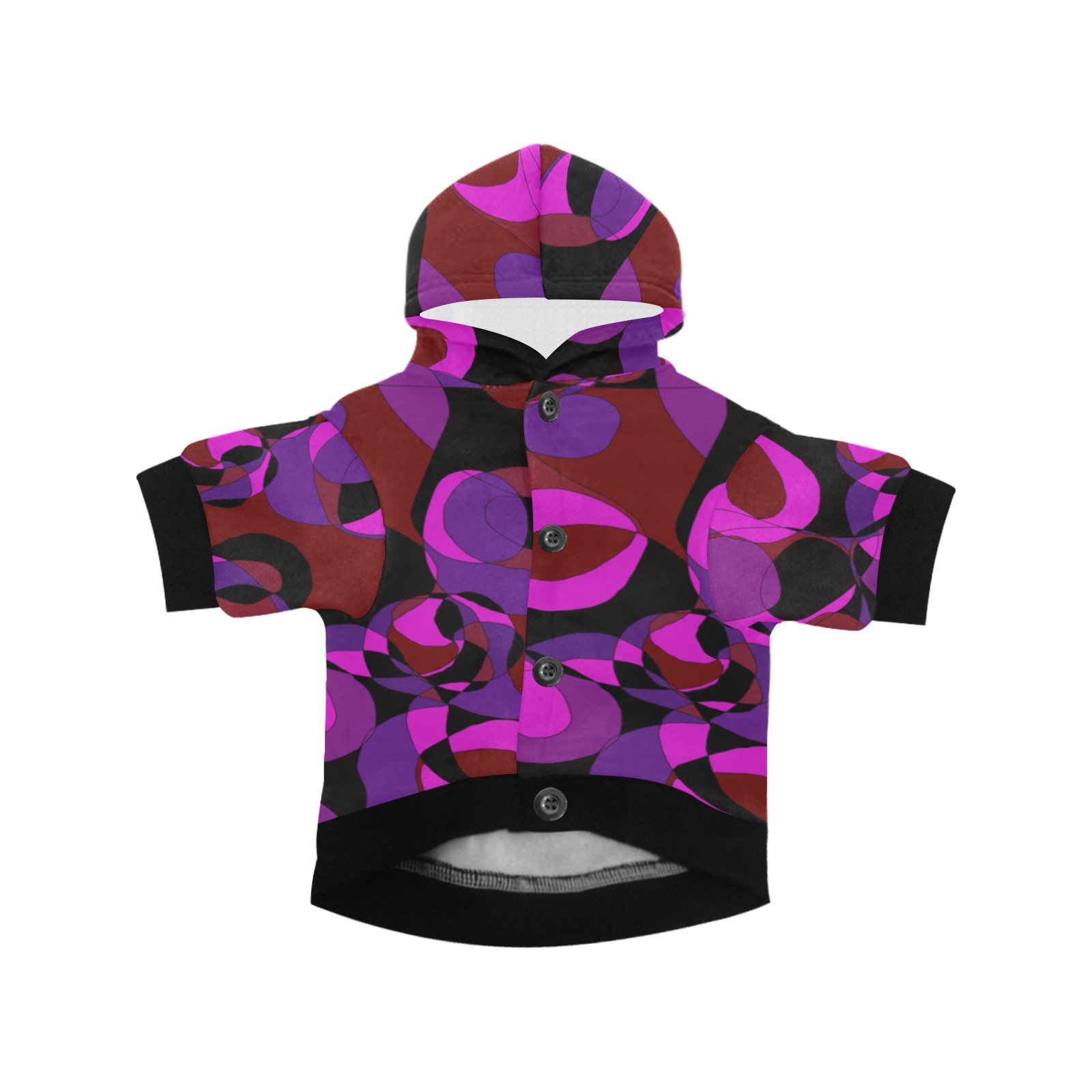 Abstract #18 Pet Dog Hoodie