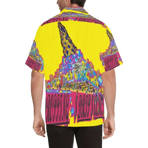 D.D.A.LOGO.YELL. Hawaiian Shirt (Model T58)