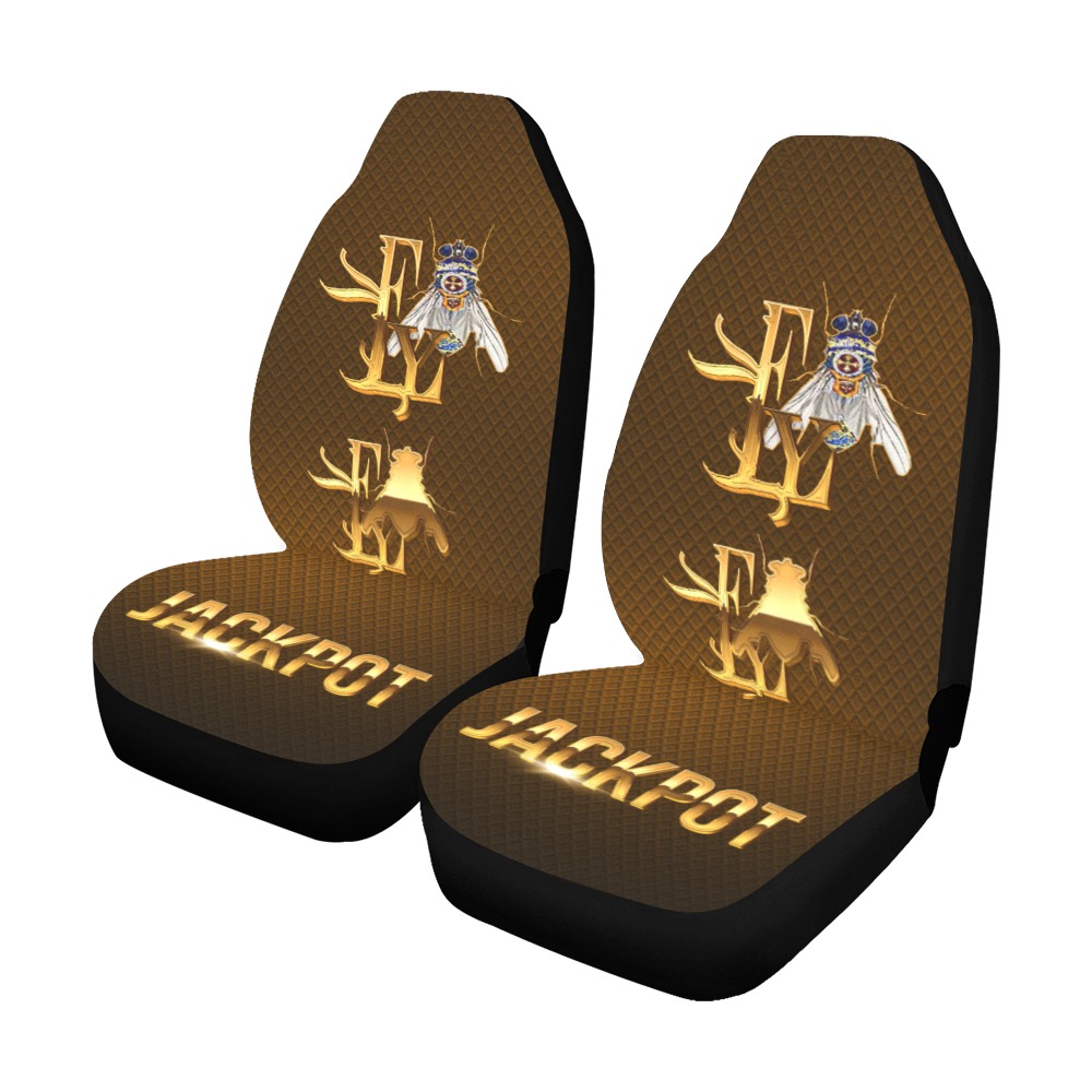 Jackpot Collectable Fly Car Seat Covers (Set of 2)