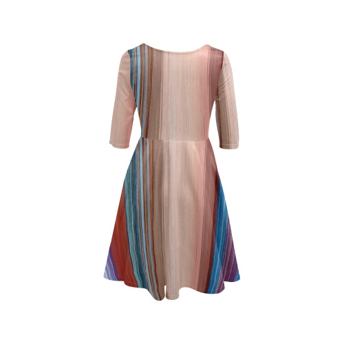 Altered Colours 1537 Half Sleeve Skater Dress (Model D61)