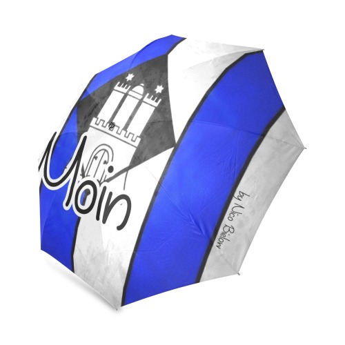 Hamburg Wappen Moin by Nico Bielow Foldable Umbrella (Model U01)