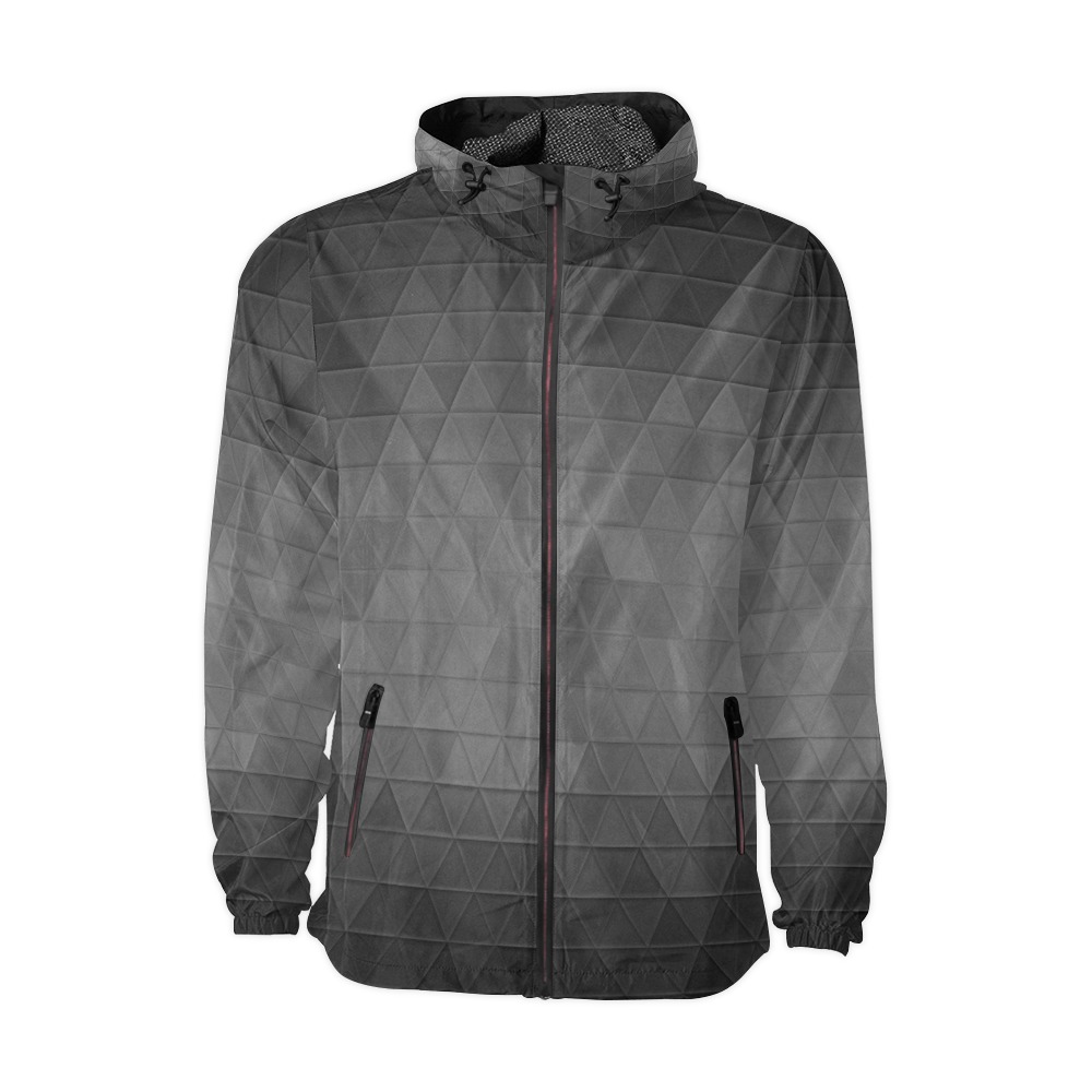 mosaic triangle 15 Unisex All Over Print Windbreaker (Model H23)