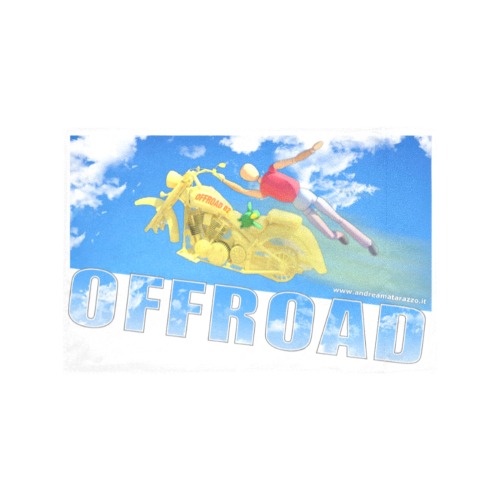 Offroad - 02 Motorcycle Flag (Twin Sides)