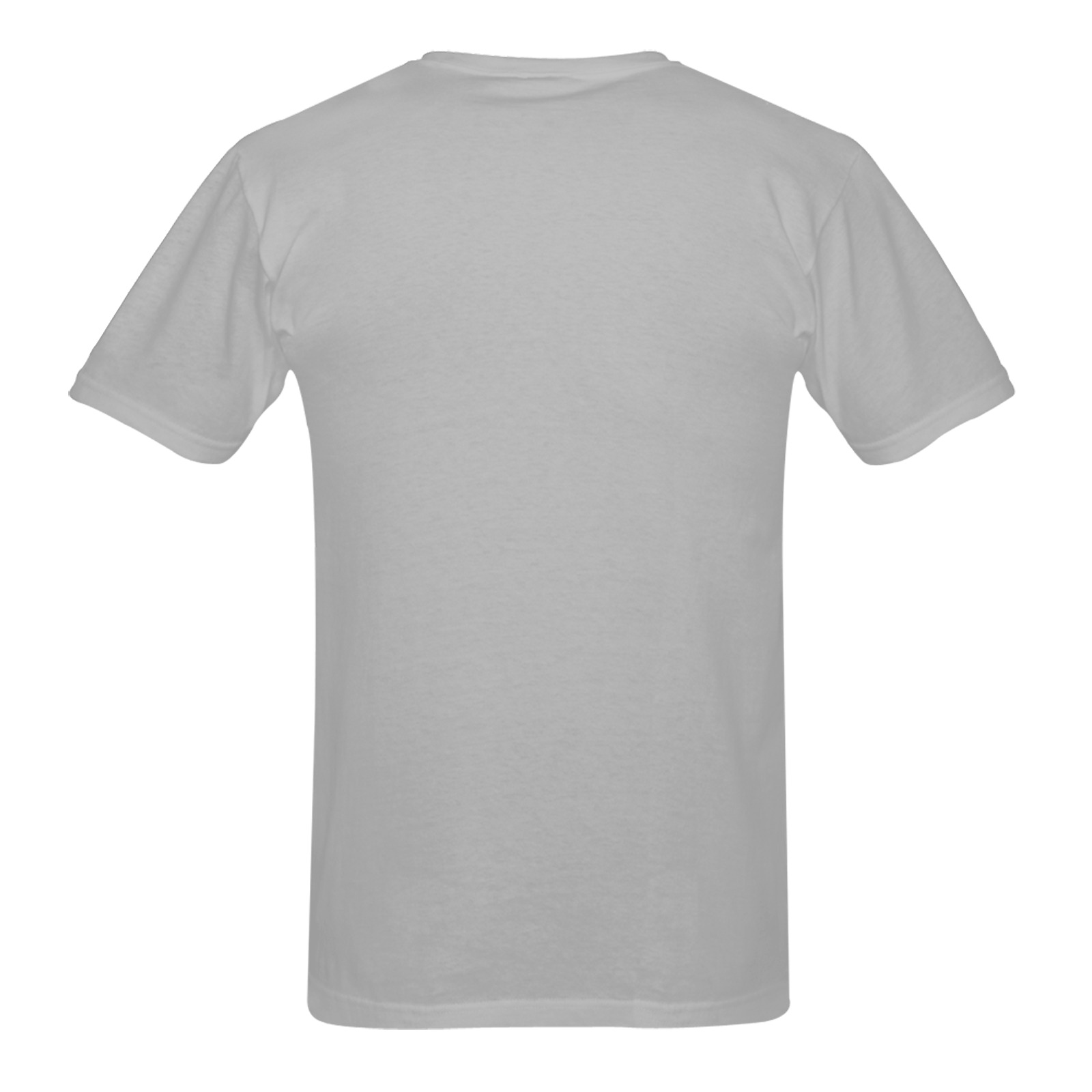 Grey - Men's Heavy Cotton T-Shirt (One Side Printing)