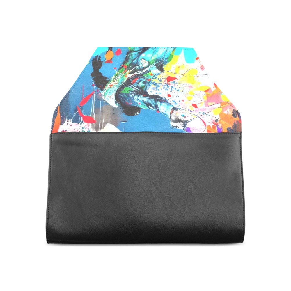 They Are Art Clutch Bag (Model 1630)