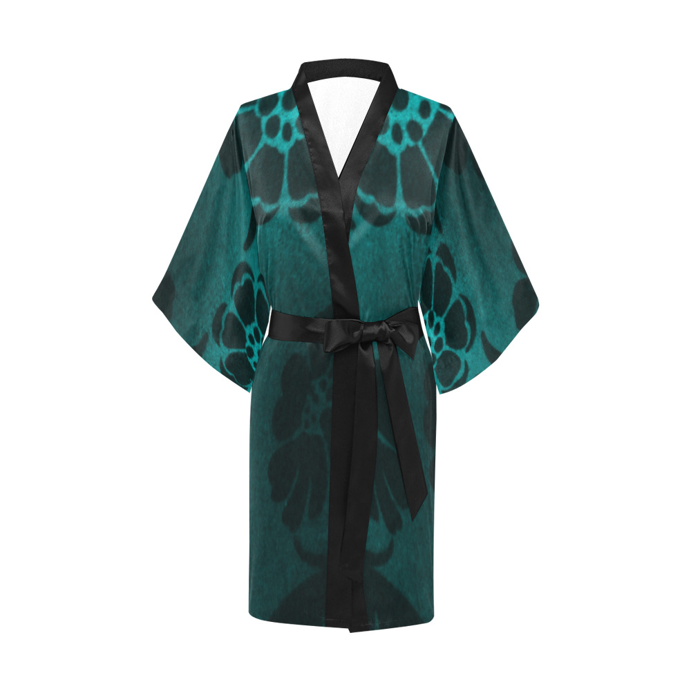 NOIR FLEURI Kimono Robe