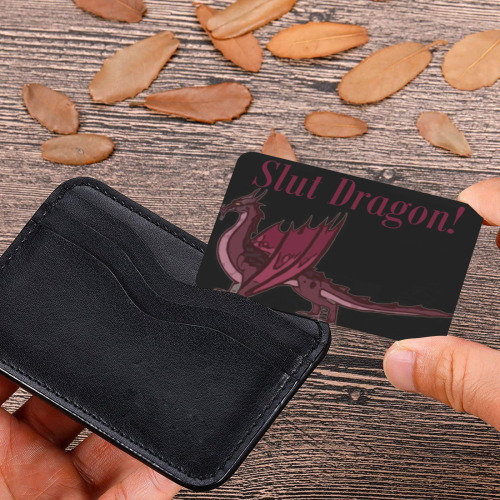 Slut Dragon Wallet Insert Card (Two Sides)