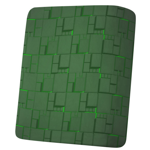 Scifi Cubes Green