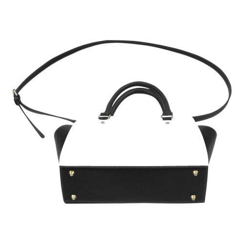 White classic purse Classic Shoulder Handbag (Model 1653)