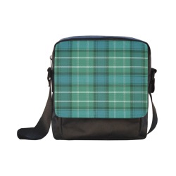 Green Tartan Crossbody Nylon Bags (Model 1633)