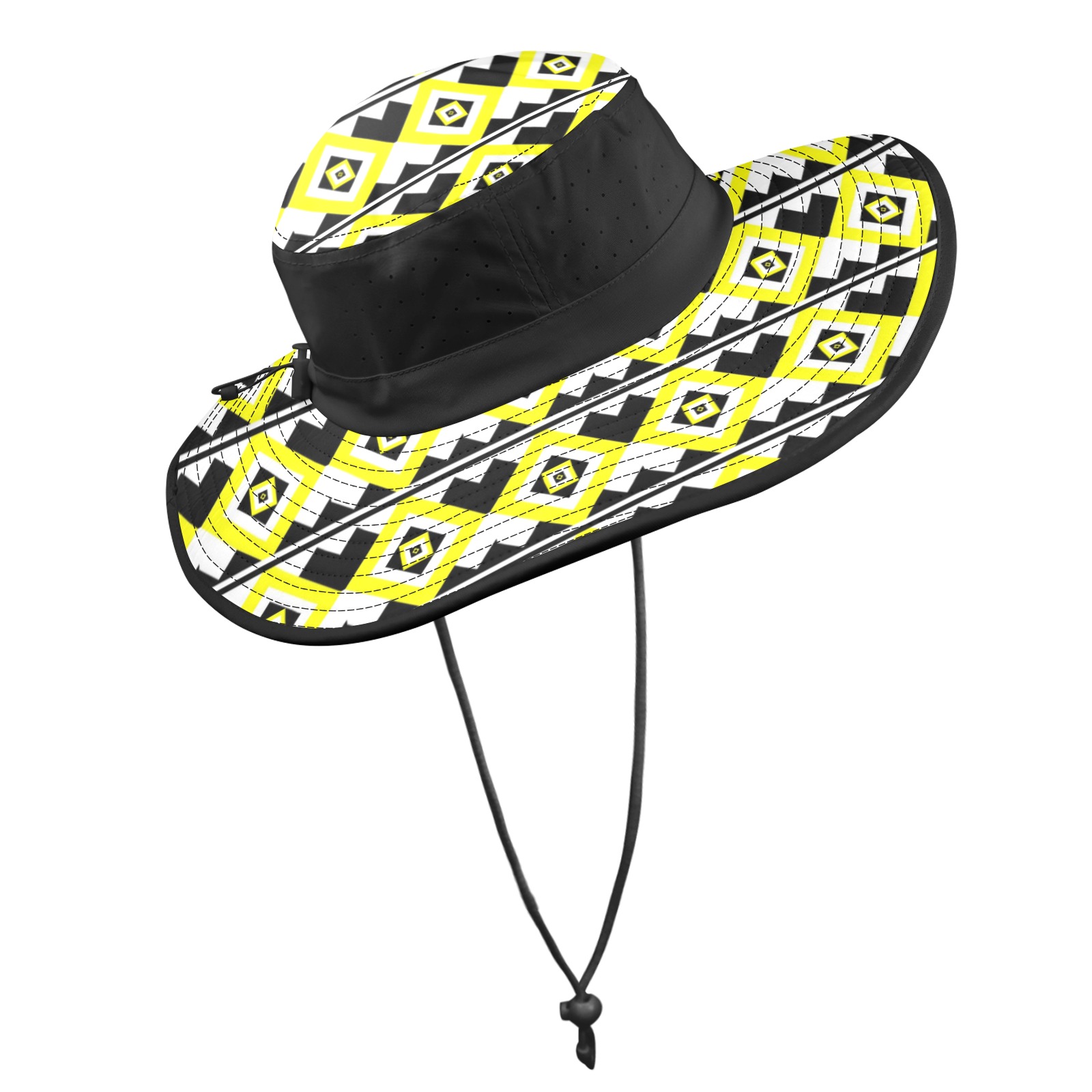 Crazied Wide Brim Bucket Hat ID D6713200