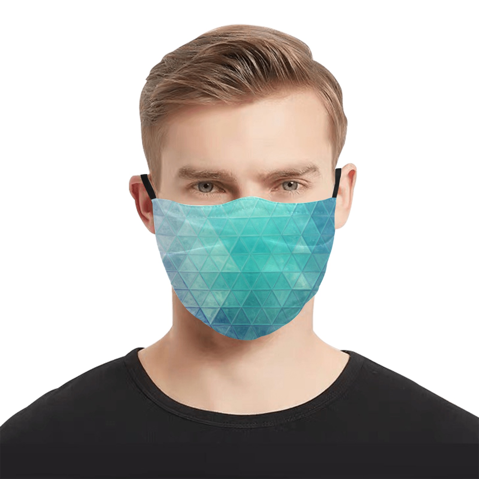 mosaic 35 Pleated Mouth Mask for Adults (Model M08)