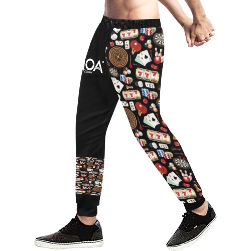 BHOA Men's All Over Print Sweatpants (Model L11)