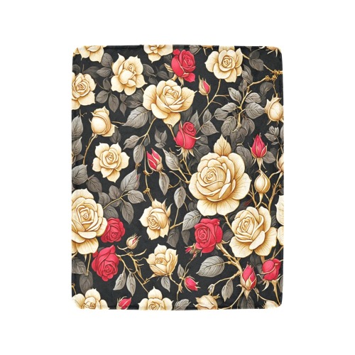 Fabulous Florals 14 Ultra-Soft Micro Fleece Blanket 40"x50"