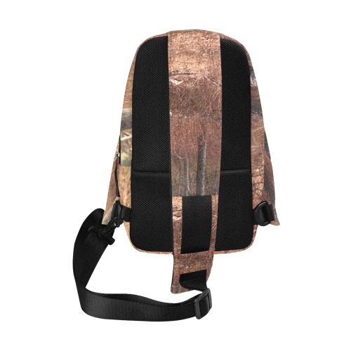 Falling tree in the woods Chest Bag (Model 1678)