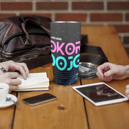 Kokoro Dojo Space 20oz Insulated Stainless Steel Mobile Tumbler