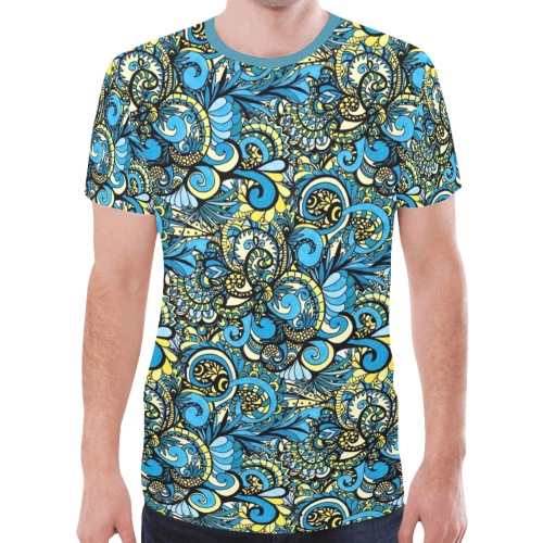 Seaside Rendevous New All Over Print T-shirt for Men (Model T45)