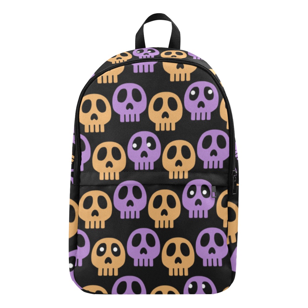 Skulls Fabric Backpack for Adult (Model 1659)