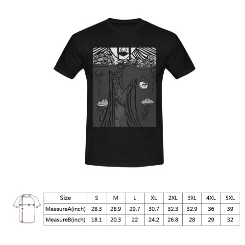 Dark Sorrow Men's T-Shirt in USA Size (Front Printing Only)