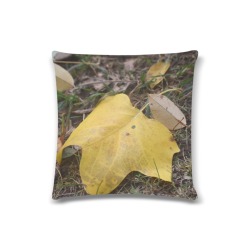 Elegance of Autumn Custom Zippered Pillow Case 16"x16"(Twin Sides)