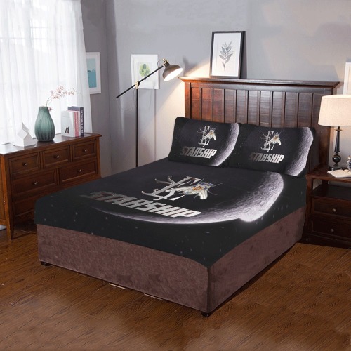 Starship Collectable Fly 3-Piece Bedding Set