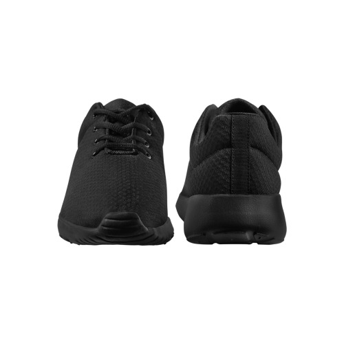 BLACK Women's Athletic Shoes (Model 0200)