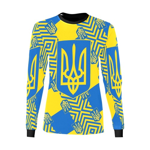 UKRAINE 2 Women's All Over Print Long Sleeve T-shirt (Model T51)