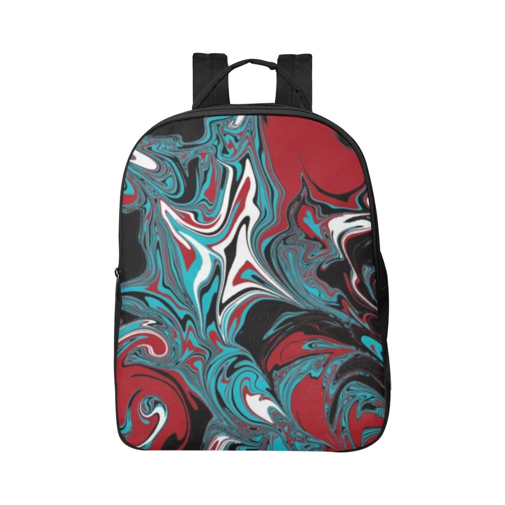 Dark Wave of Colors Popular Fabric Backpack (Model 1683)