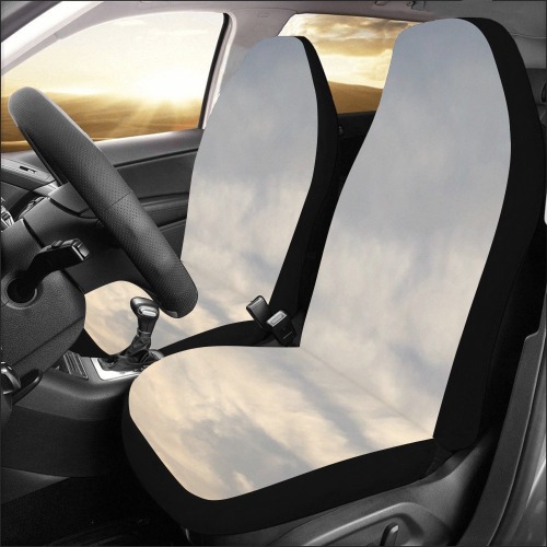 Rippled Cloud Collection Car Seat Covers (Set of 2)