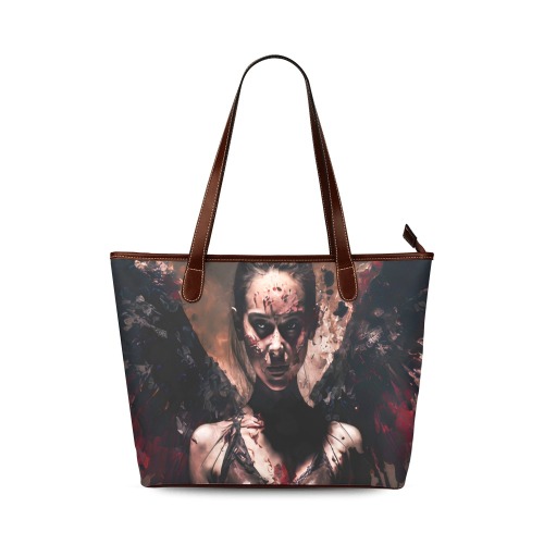 Angel of death Shoulder Tote Bag (Model 1646)