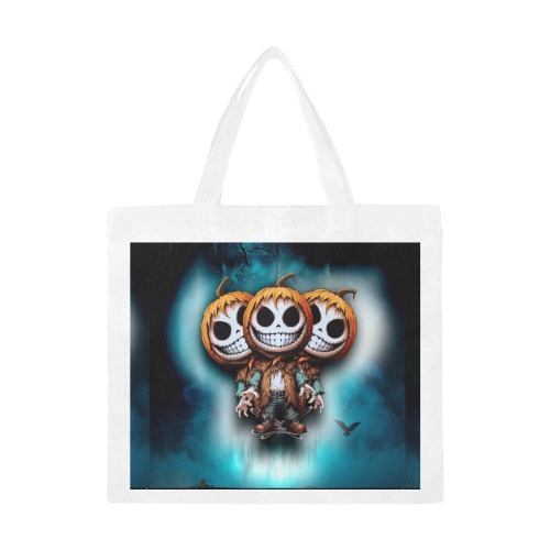 halloween_efChannel27 Canvas Tote Bag/Large (Model 1702)