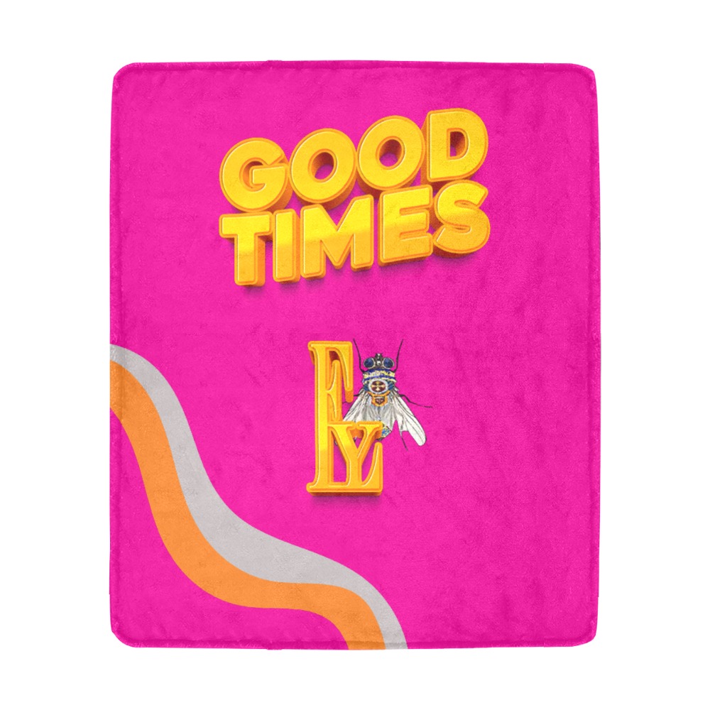 Good Times Collectable Fly Ultra-Soft Micro Fleece Blanket 50"x60"