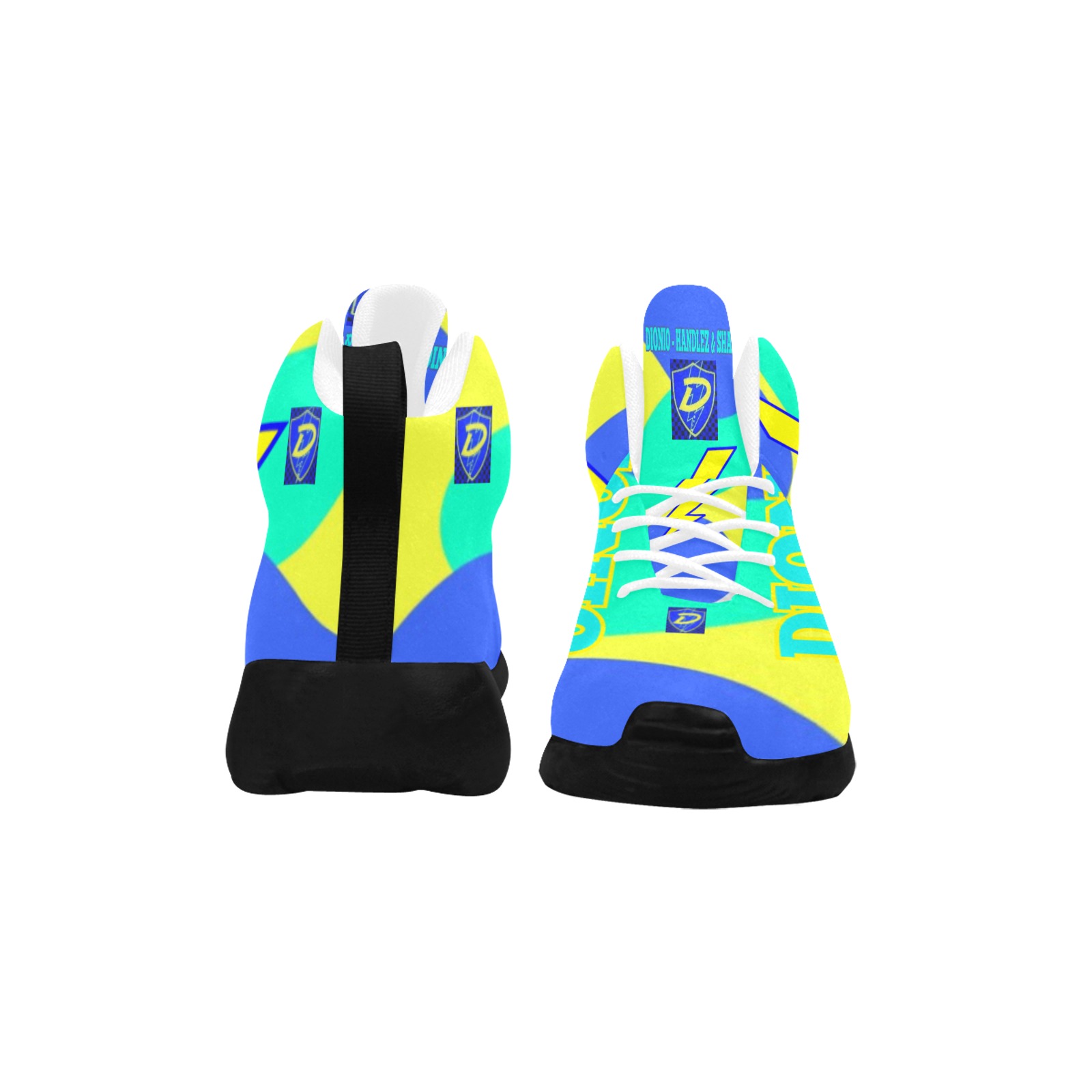 DIONIO - Handlez & Shake Luxury Basketball Sneaker Men's Chukka Training Shoes (Model 57502)