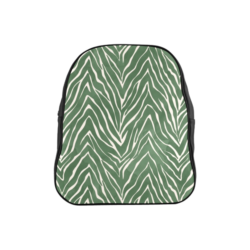 004B-Wild animal skin School Backpack (Model 1601)(Small)