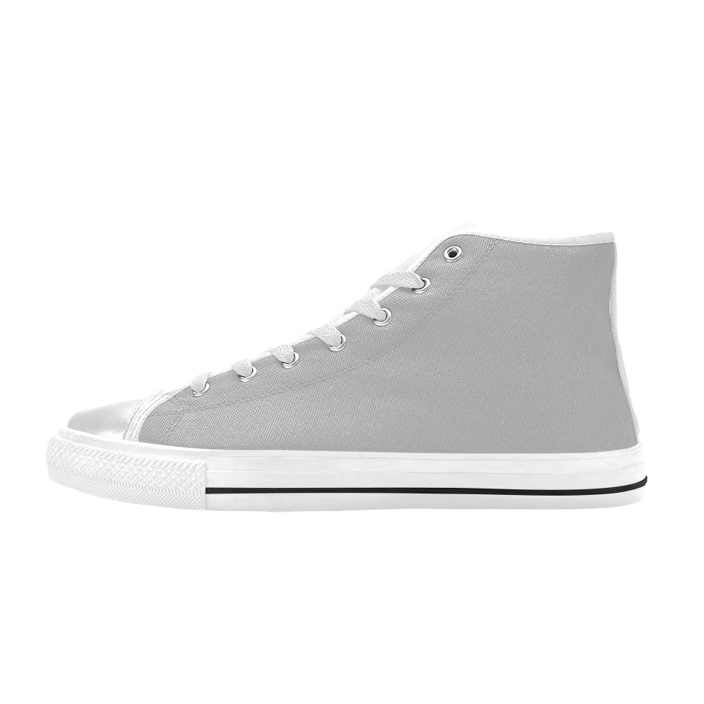 Northern Droplet Men’s Classic High Top Canvas Shoes (Model 017)