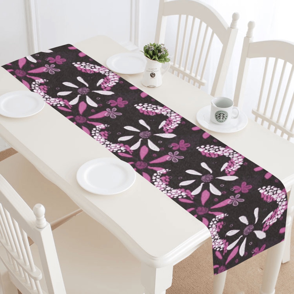 Unique Stylish in Pink Table Runner 14x72 inch