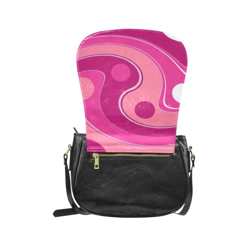 IN THE PINK-122 ALT Classic Saddle Bag/Small (Model 1648)