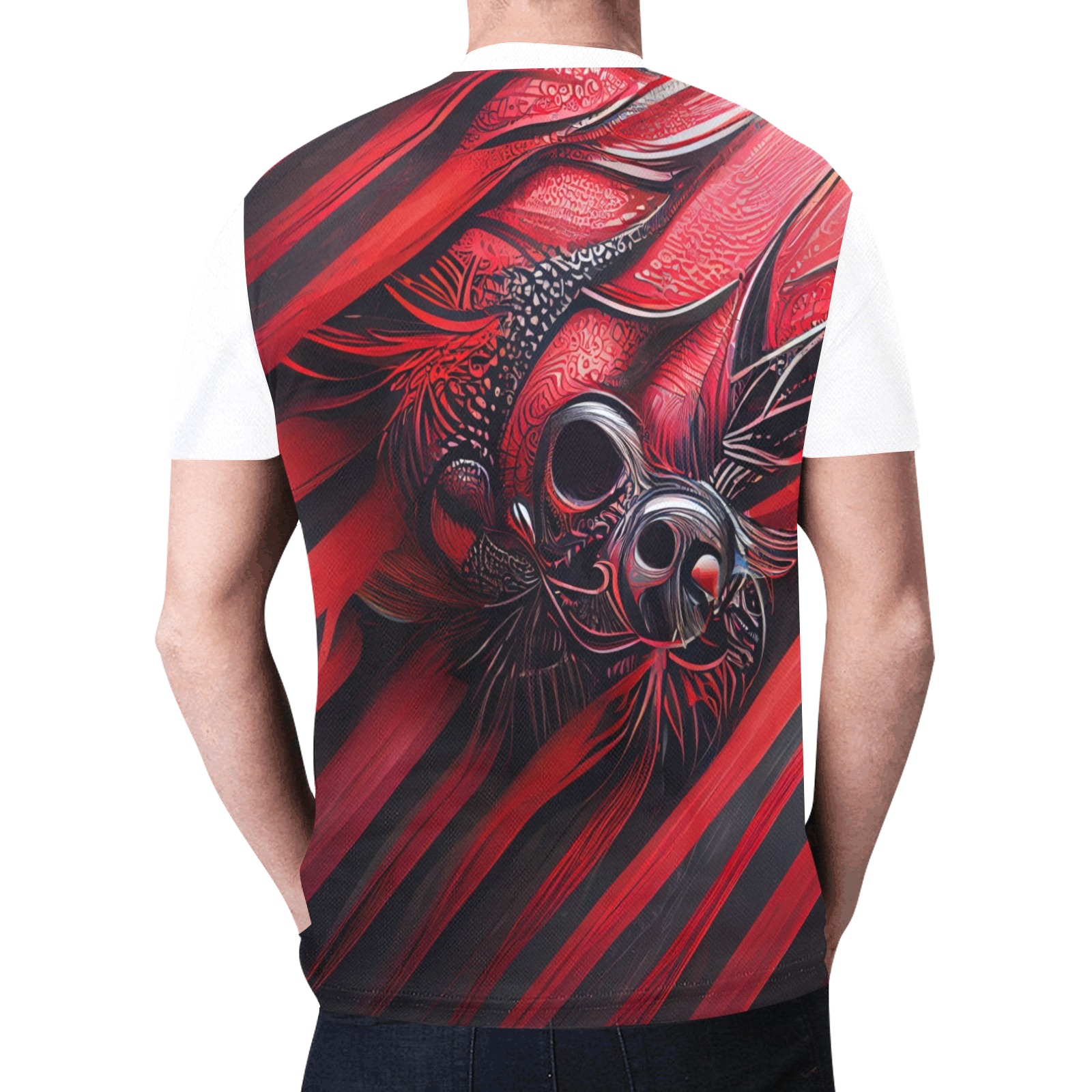 gothic #3 New All Over Print T-shirt for Men (Model T45)