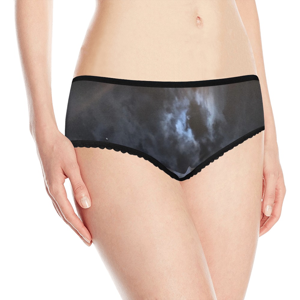 Mystic Moon Collection Women's All Over Print Classic Briefs (Model L13)