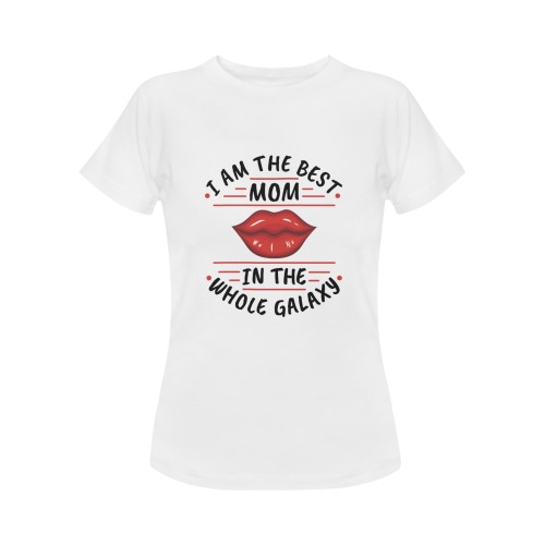 I am the best mom Women's Classic T-Shirt (Model T17）