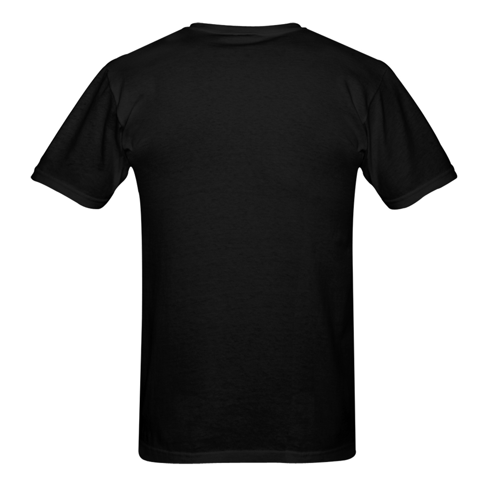 Black - Men's Heavy Cotton T-Shirt (One Side Printing)