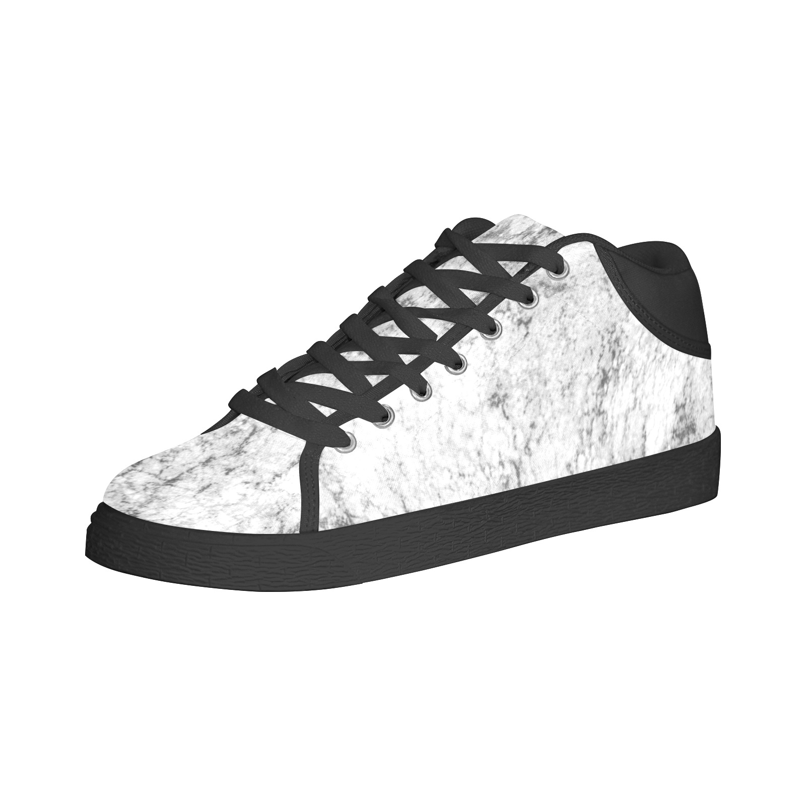 Textured gray Men's Chukka Canvas Shoes (Model 003)