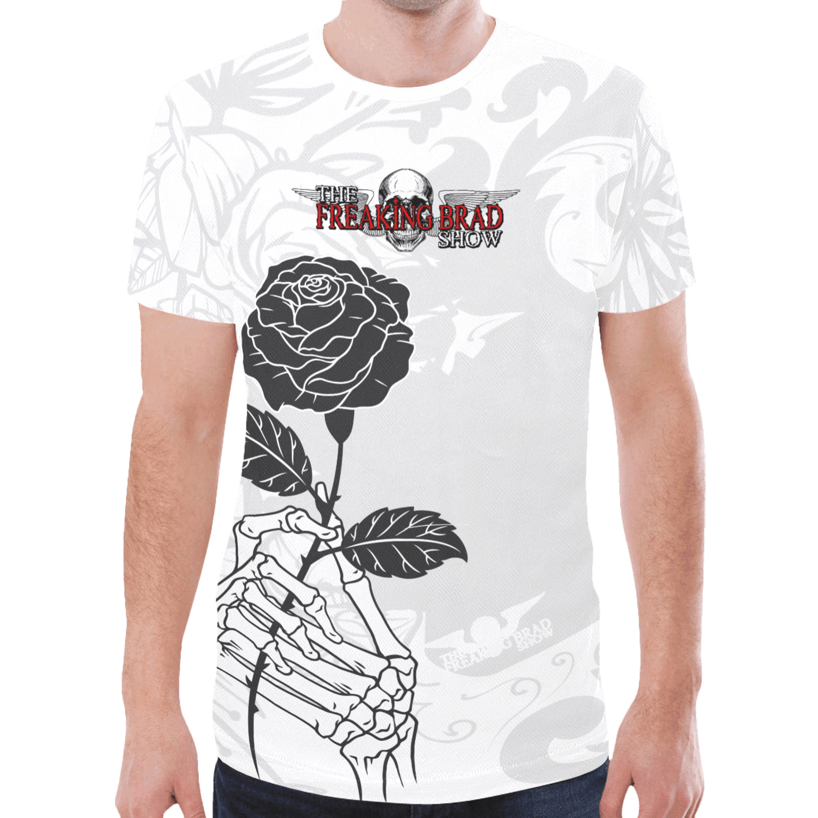 A ROSE FOR YOU New All Over Print T-shirt for Men (Model T45)