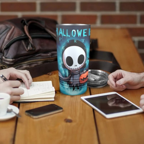 Happy Hello Ween 20oz Insulated Stainless Steel Mobile Tumbler